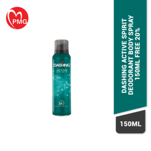 Dashing Deodorant Body Spray 150ml (Bottle) FOC 20%