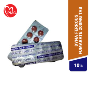 Dyna Ferrous Fumarate 200mg Tablet