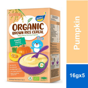 Tenten Organic Brown Rice Cereal (Pumpkin)