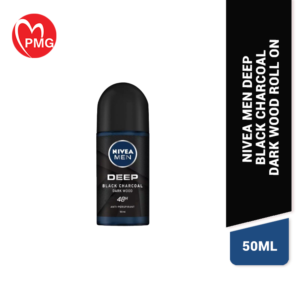 Nivea Men Deep Black Charcoal Dark Wood Roll On