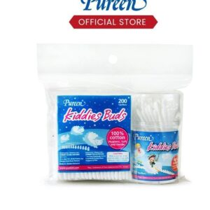 Pureen Kiddies Buds (200 Tips) Drum + (2X200 Tips) Pack