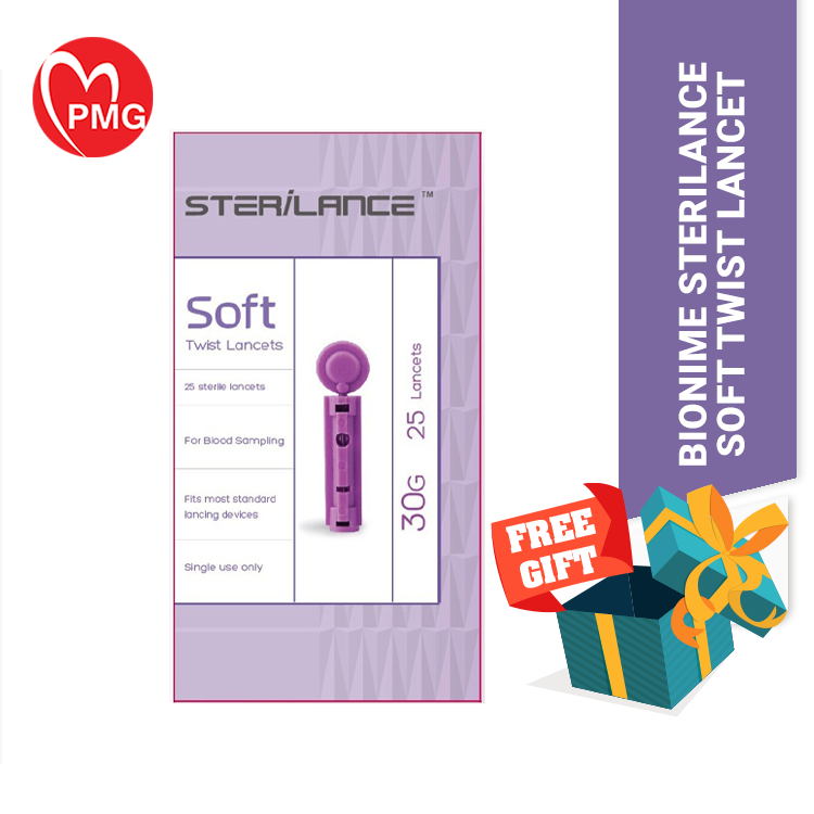 Bionime Rightest Gm550 Meter Set FOC (2x25s Test Strips) - Image 2