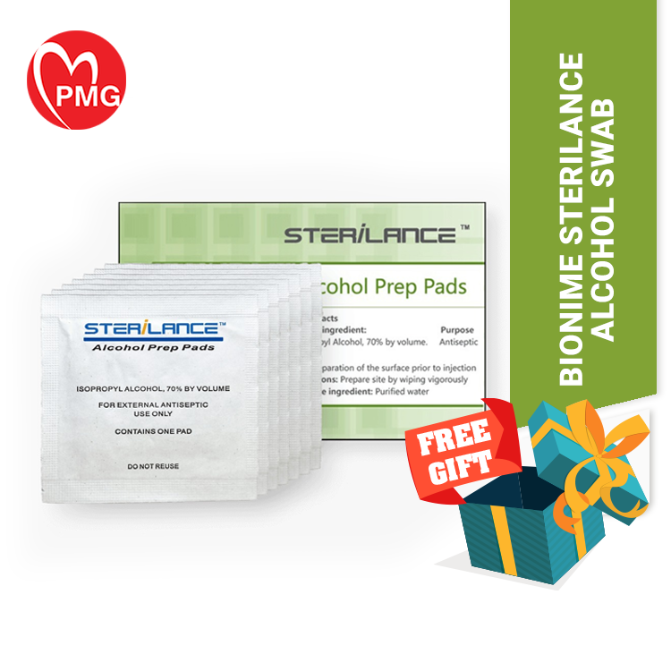 Bionime Rightest Gm550 Meter Set FOC (2x25s Test Strips) - Image 3