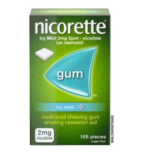 Nicorette 2mg Gum Icy Mint