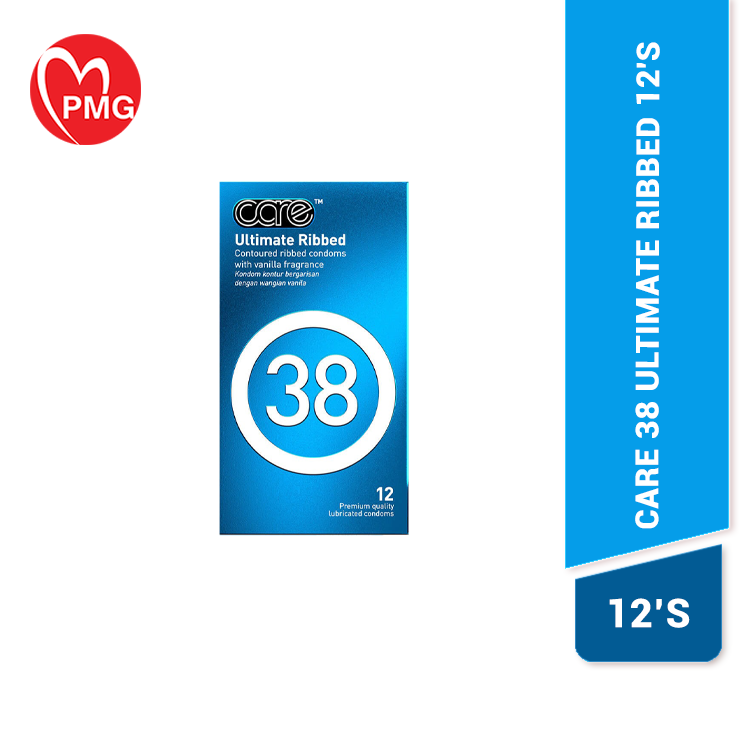Care 38 Ultimate Ribbed Condom - Image 2