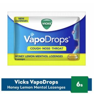 Vicks Vapodrops Menthol Lozenges (Honey Lemon)