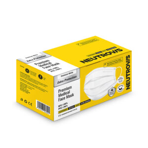 Neutrovis Premium Medical 4ply Face Mask (Premium White)