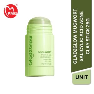 Glad2Glow Mugwort Salicylic Acid Acne Clay Stick