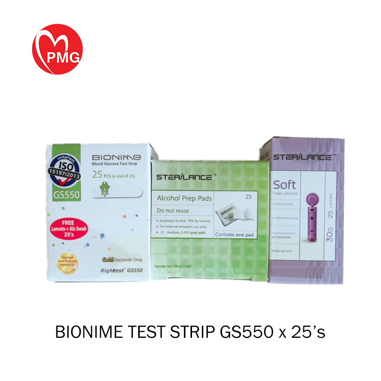 Bionime Test Strip Gs550
