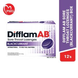 Difflam AB Sore Throat Lozenges (Blackcurrant)