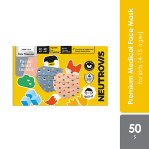 Neutrovis Kids Premium Medical Face Mask (Penguin & Fox / Animal Series)