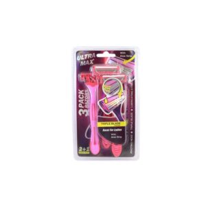 Razormax Triple Blade (Ladies) Razors With Aloe Strip