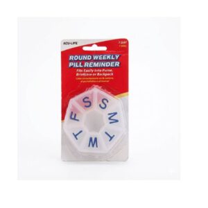 Acu-Life Round Weekly Pill Reminder