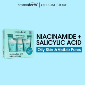 Cosmoderm (Niacinamide + Salicylic Acid) Dare To Glow Set
