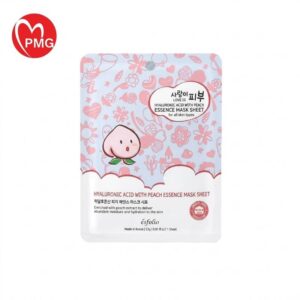 Esfolio Hyaluronic Acid With Peach Essence Mask Sheet