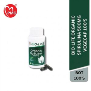 Bio-Life Organic Spirulina 590mg Vegecap