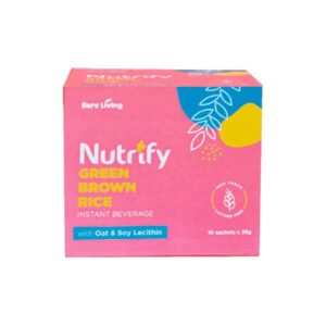 Nutrify Green Brown Rice With Oat & Soy Lecithin 35G