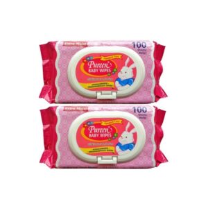 Pureen Baby Wipes (Pink)