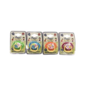 Pureen Premium Cherry Silicone Soother 0-6 M.O Ppcs-1 (Random Design)