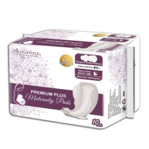 Autumnz Maternity Pads 10s - Premium Plus (41cm/Wings/Heavy Flow Night Time)