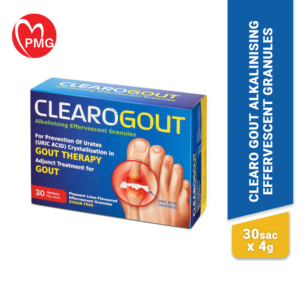 Live-Well Clearogout Alkalinising Effervescent Granules Sachet