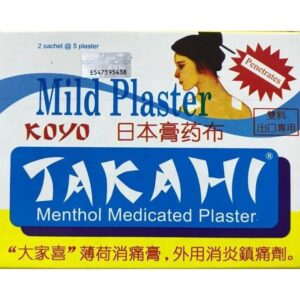 Takahi Menthol Medicated Plaster