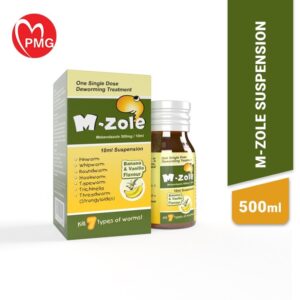 M-Zole 500mg/10ml Suspension (Banana & Vanilla Flavour)