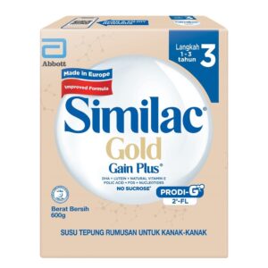 Similac Gold Gain Plus Step 3 (1-3 Tahun)