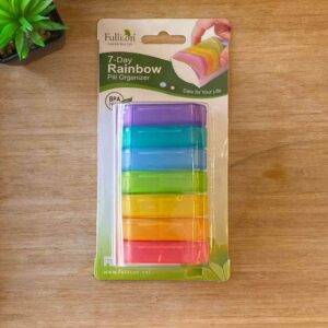 Fullicon 7-Day Rainbow Pill Organizer (MB002)