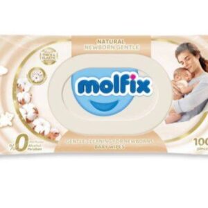 Molfix Natural Newborn Gentle Baby Wipes