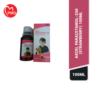 Paracetamol-250 Suspension (Strawberry)