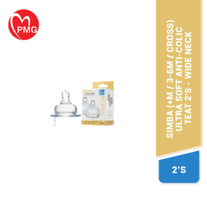 Simba (+M/3-6M/Cross) Ultra Soft Anti-Colic Teat
