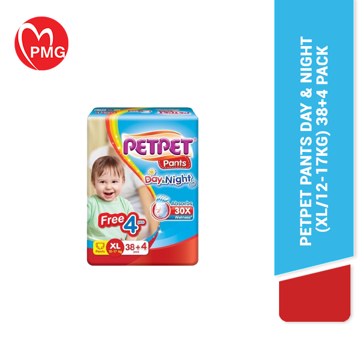 Petpet Pants Day & Night (XL / 12-17Kg)