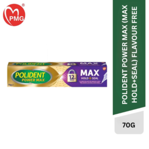 Polident Power Max (Max Hold+Seal) Flavour Free