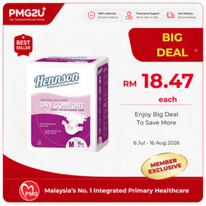 HENNSON Disposable Adult Diaper Dry Comfort (M) 10's