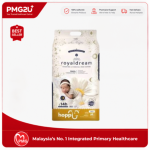 HOPPI Royal Dream (M / Tape) Diapers 44's
