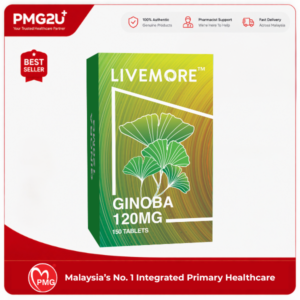 LIVEMORE Ginoba 120mg Tab 150's Box